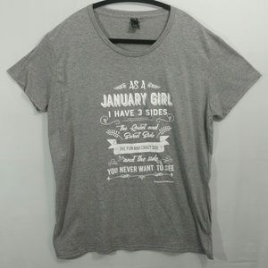January Birthday Tshirt
